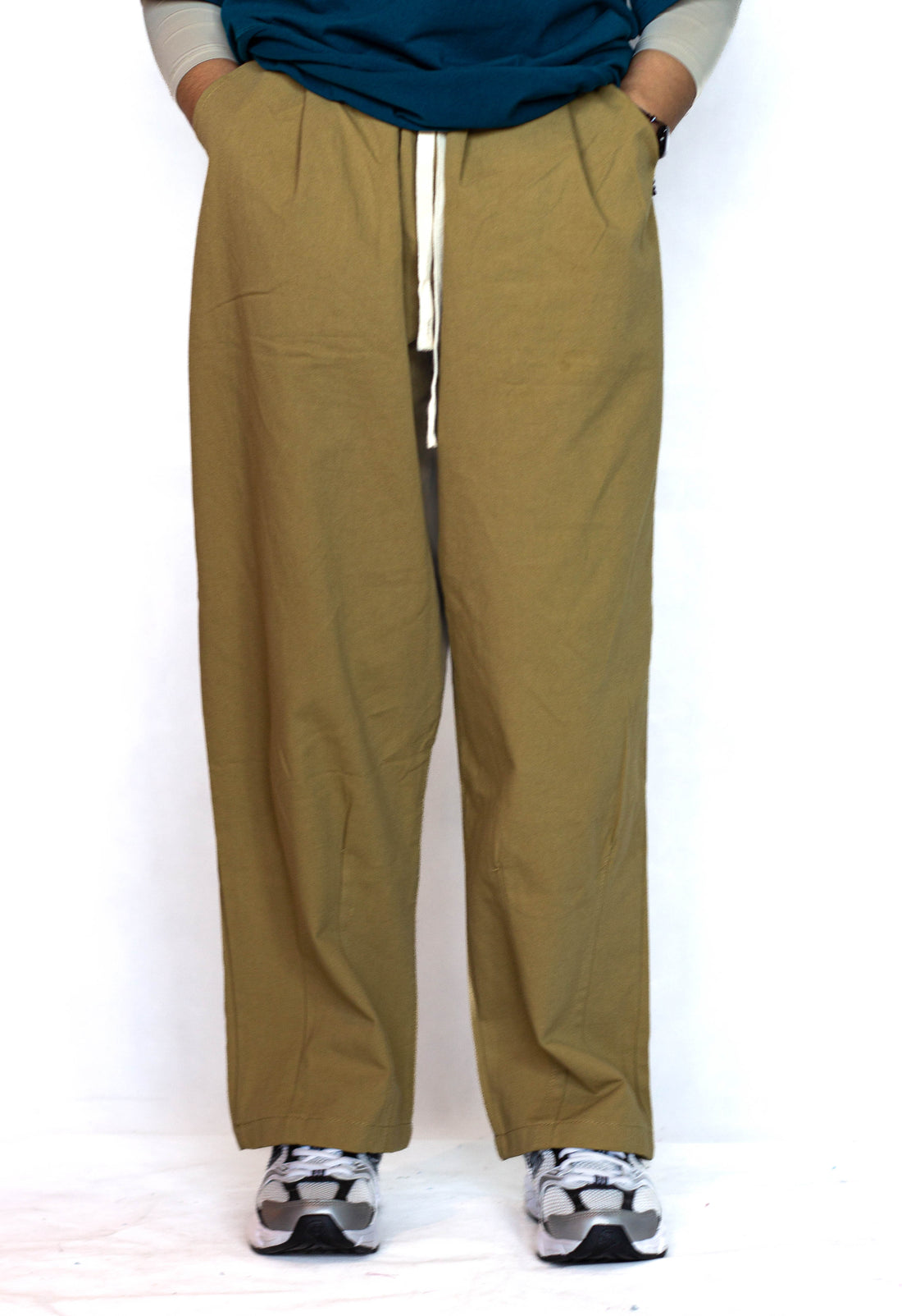 Cotton Straight Loose Pants