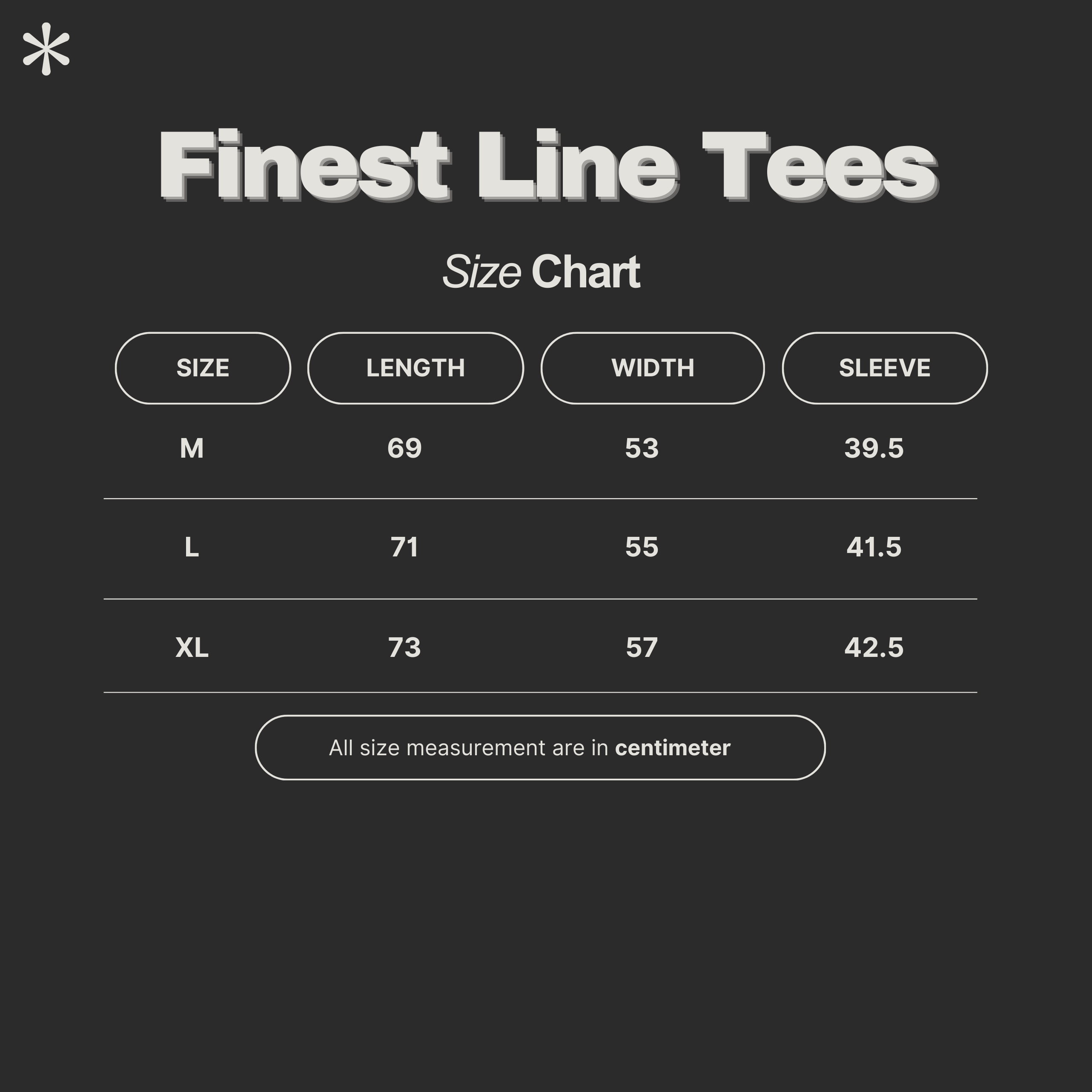 FINEST LINE TEE