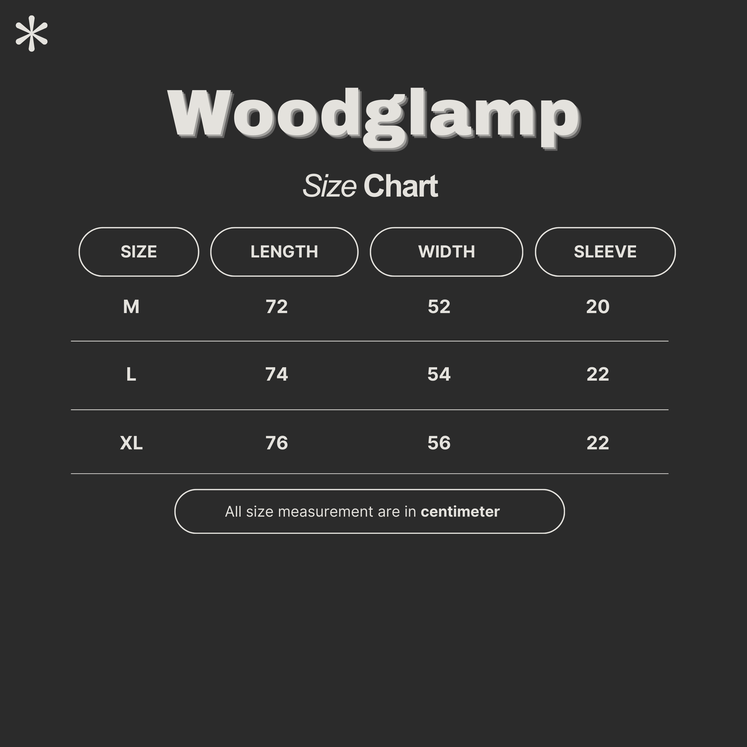 Embroided Wood Glamp Oversize Tee