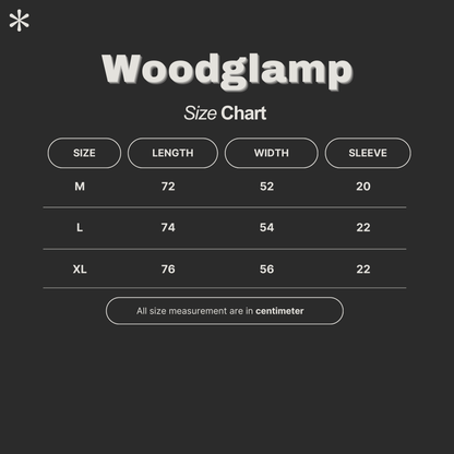 Embroided Wood Glamp Oversize Tee